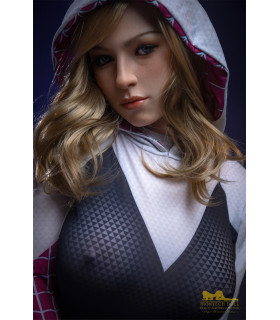 Irontech 167 cm Full Silicone Spider Gwen Sex Doll - S38 Model
